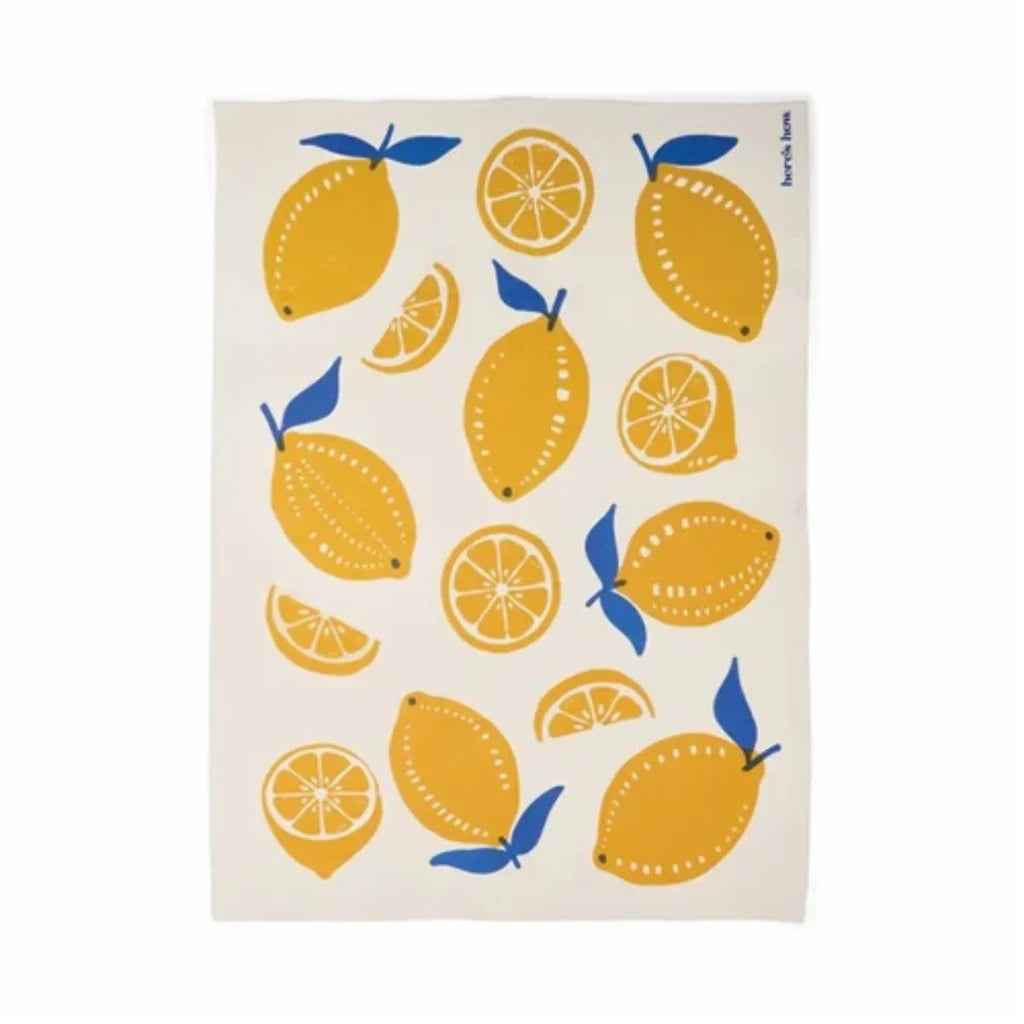 The Emmy Tea Towel - Lemons