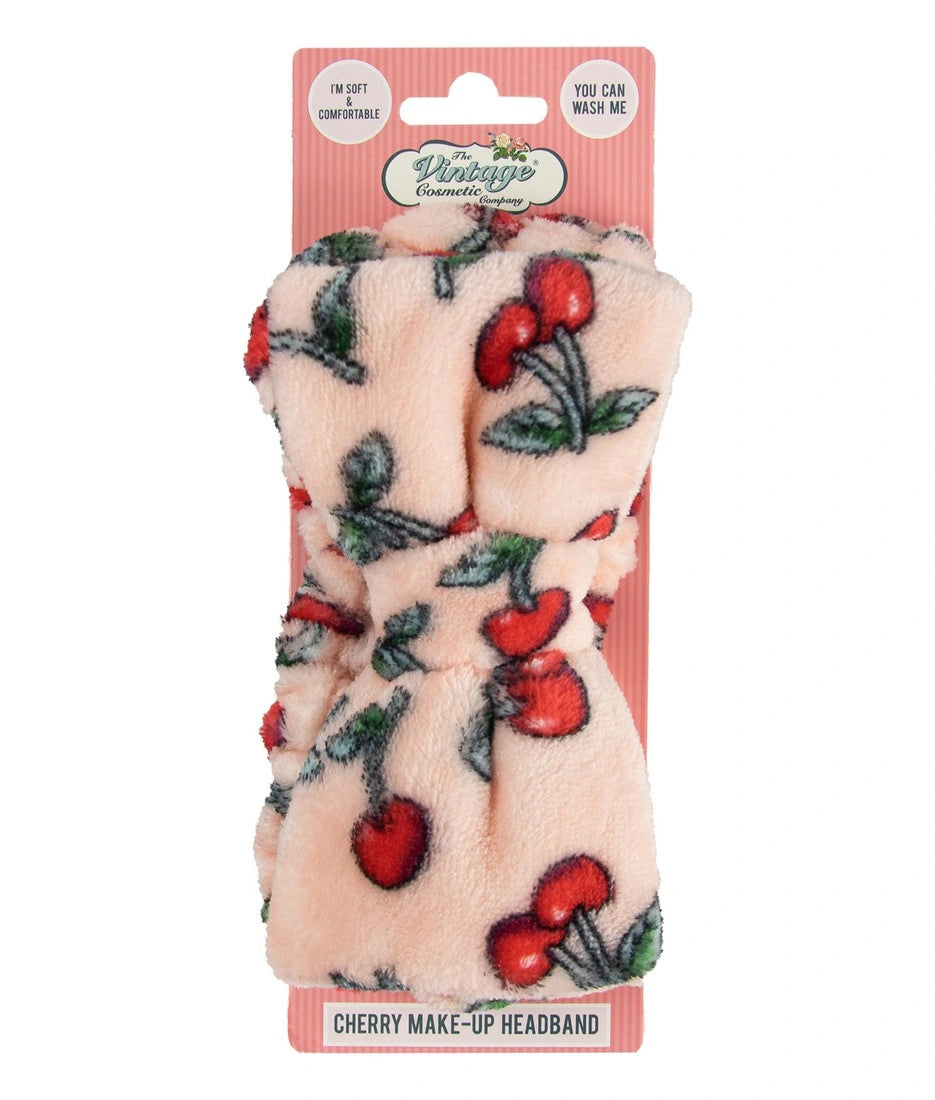 Bandeau de maquillage - Cerise