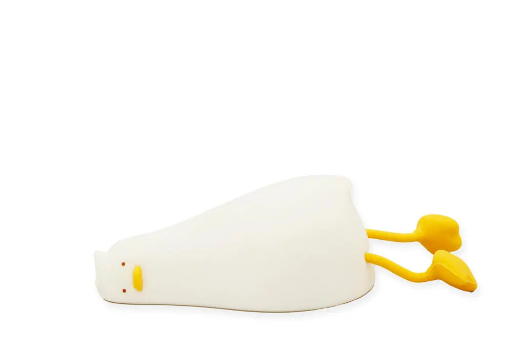 Mini Touch Night Light in Silicone - Sleeping Duck