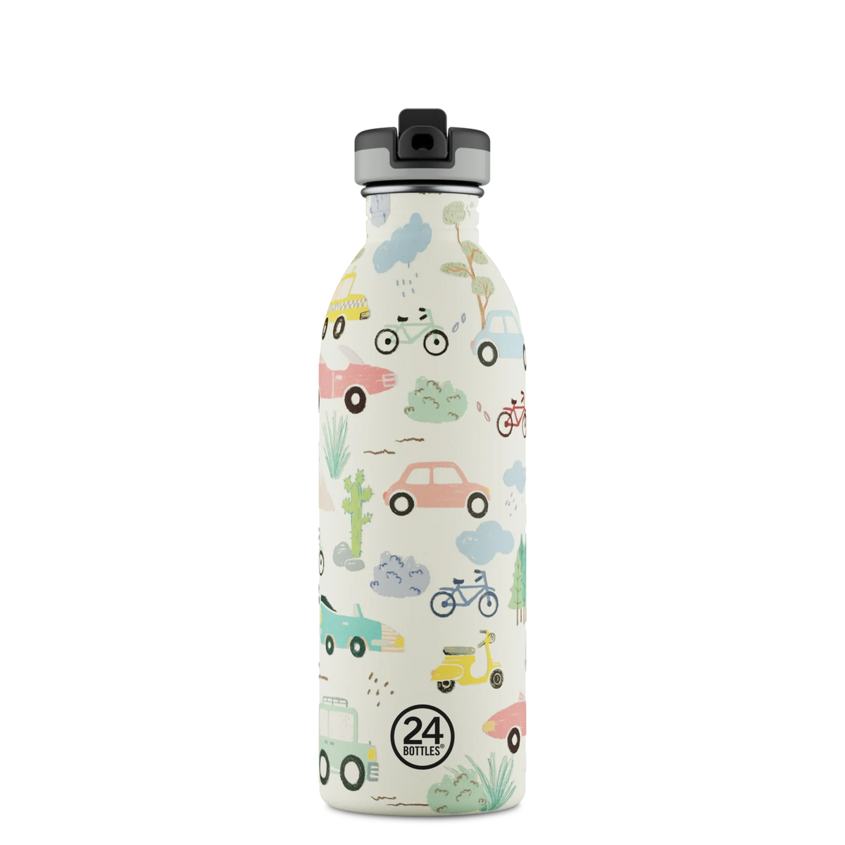 Urban Bottle Kids Water Bottle (with Sports Cap) - Adventure Friends - 500ml