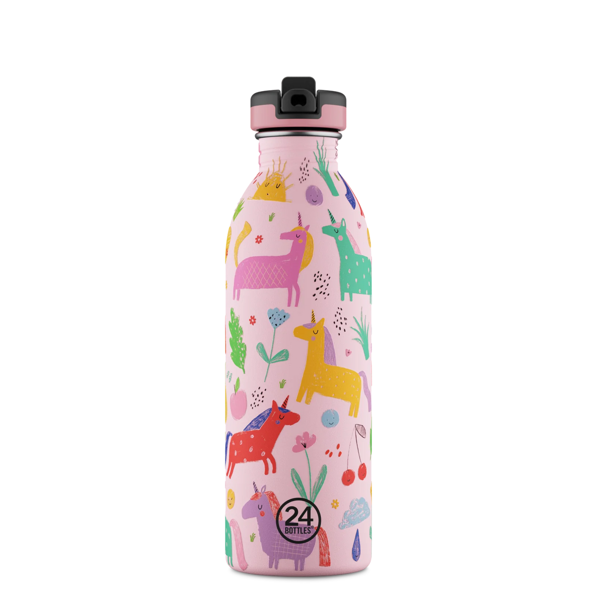 Gourde pour Enfants Urban Bottle (avec bouchon de sport) - Magic Friends - 500ml