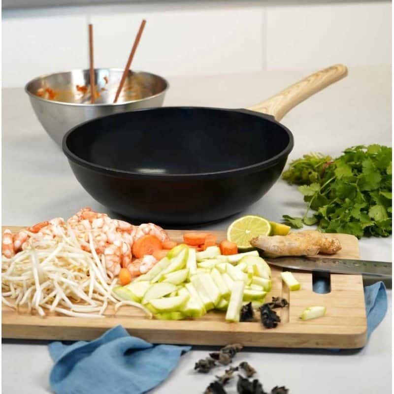 Grafiet Wok 28cm 