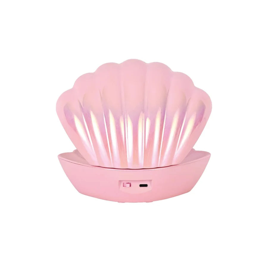 Seashell Lamp - Shiny Pink