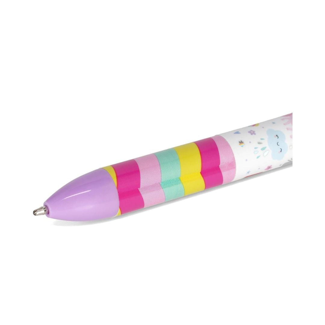 Stylo 2 Couleurs Click & Clack Licorne