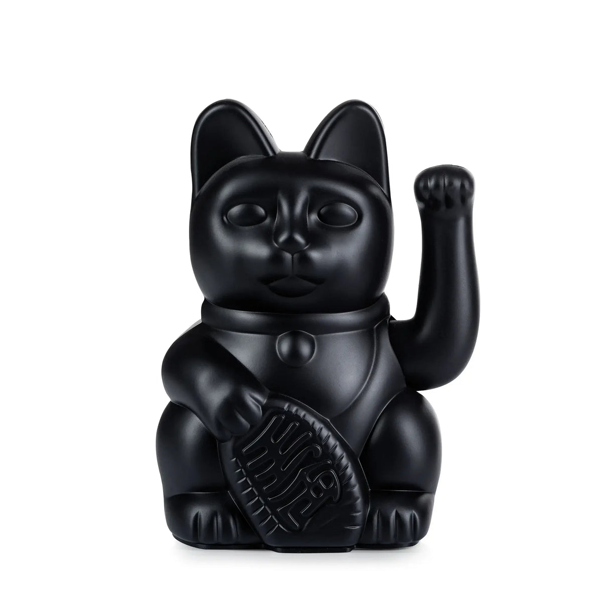 Chat Porte-bonheur Maneki Neko Noir