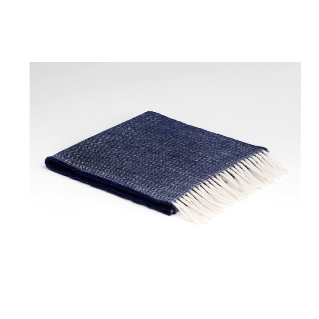 Echarpe Navy en Laine