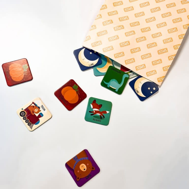 Woord memory spel