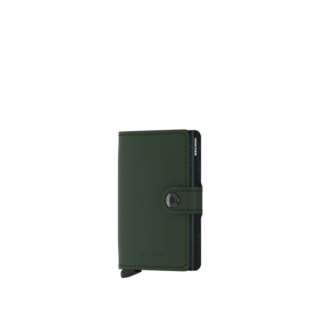 Portemonnee Miniwallet Matte Green
