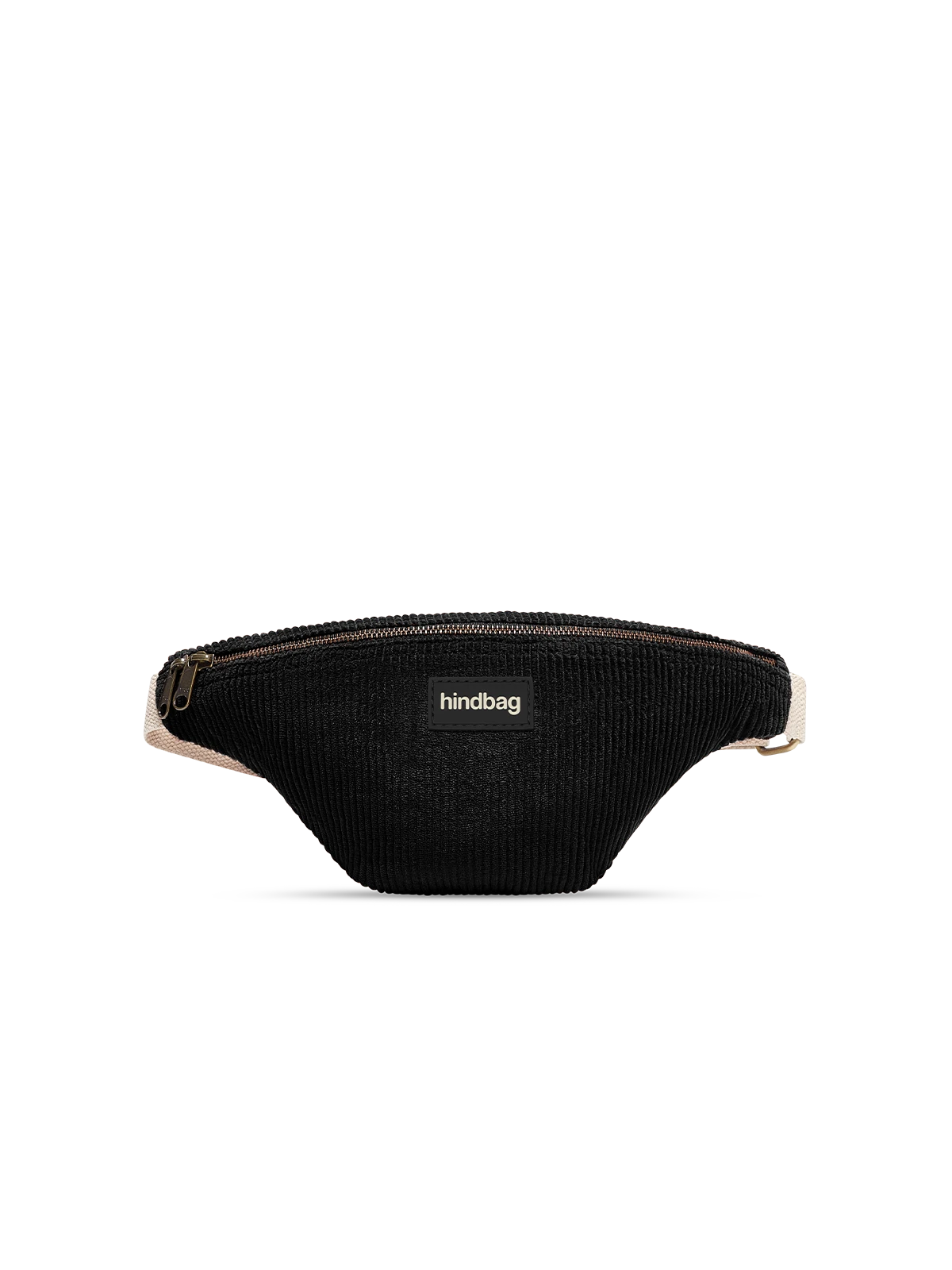 Black velvet Olivia belt bag