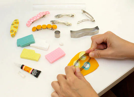Doe-het-zelf pakket voor het maken van haarclips
