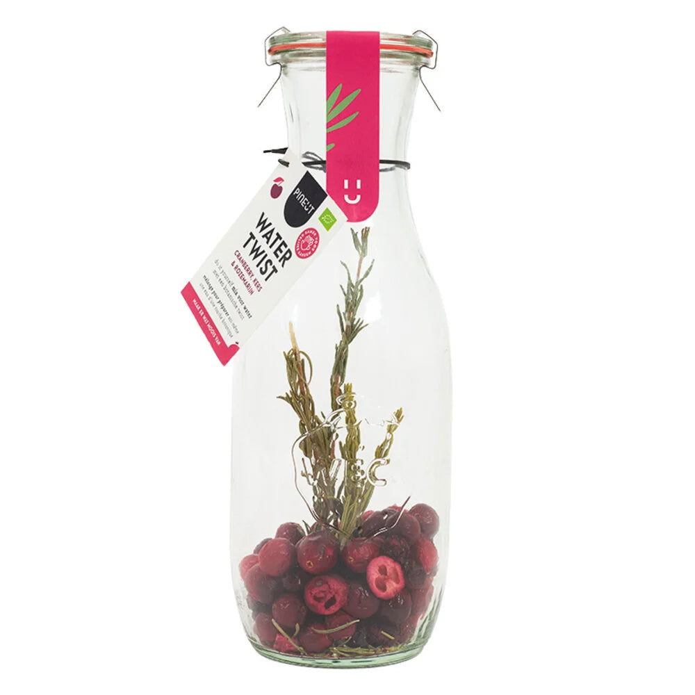 Carafe Eaux Parfumée Watertwist - Cranberry Cherry Rosemary
