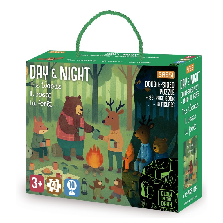Glow in the Dark Puzzel - Het Bos
