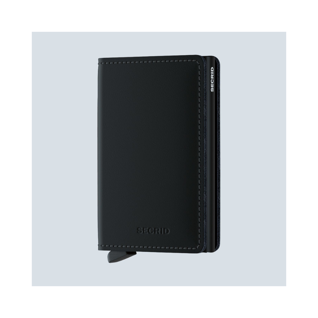 Portemonnee Slimwallet Matte Black