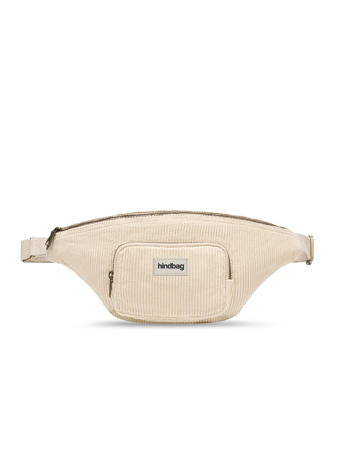 Sac Banane Sofia XL velours creme