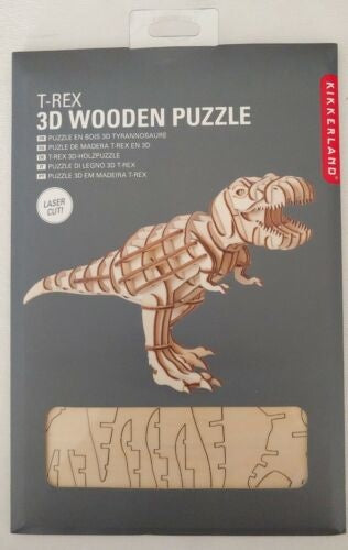 Puzzle 3D en Bois T-REX
