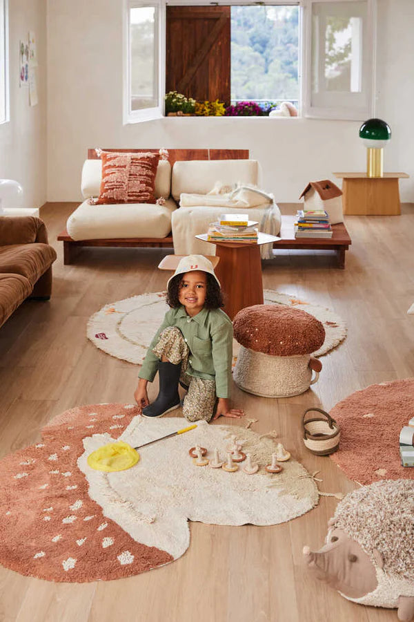 Boletus washable rug