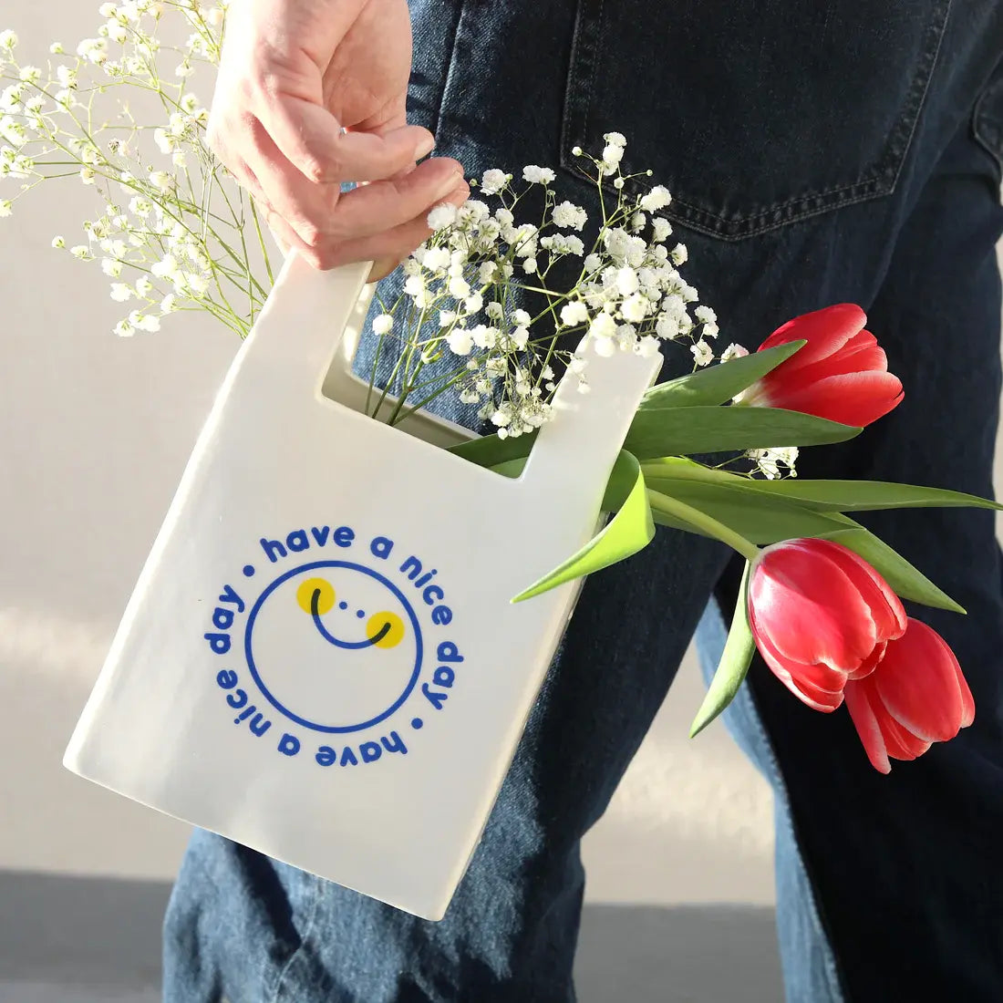 Vase - Sac en Céramique